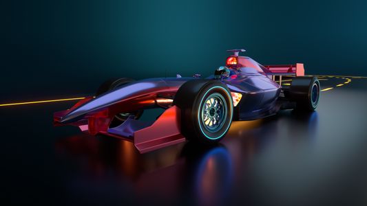 Sleek Racing Machine — 200-piece jigsaw puzzle