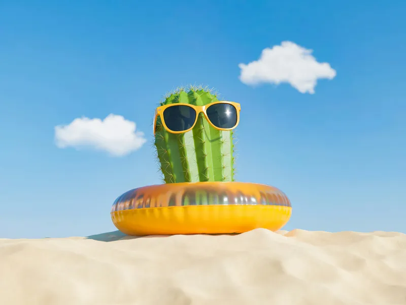 Sunny Cactus Fun — 400-piece jigsaw puzzle