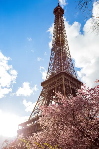 Springtime at the Eiffel Tower — 300-piece jigsaw puzzle