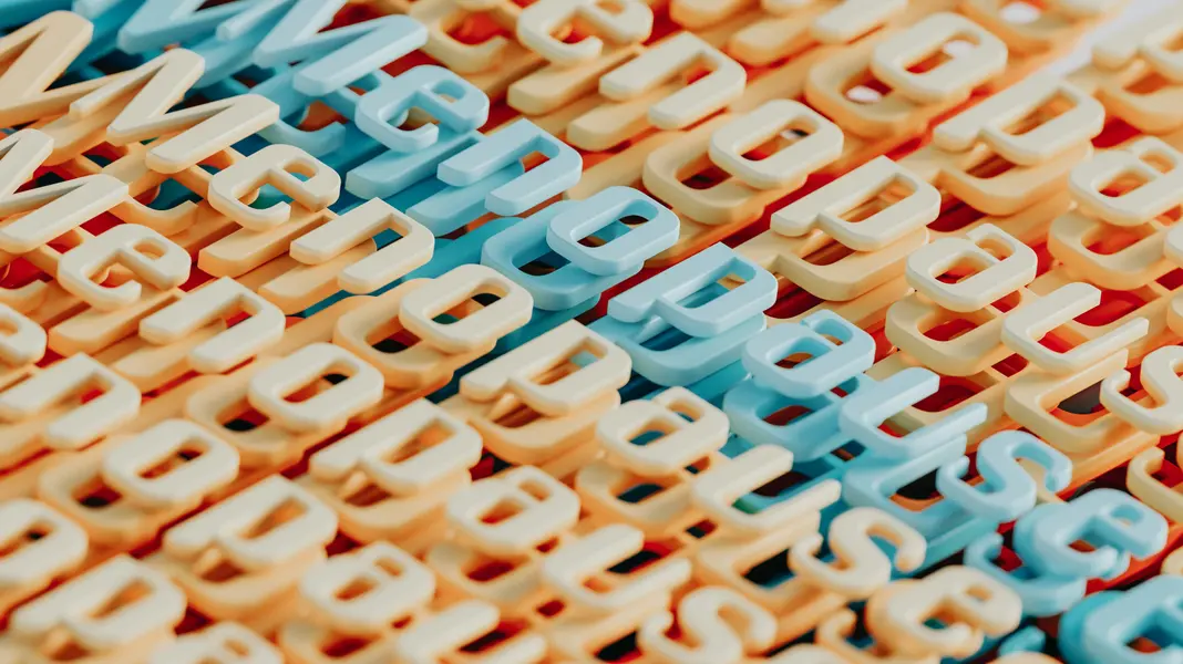 Colorful Alphabet Chaos — 150-piece jigsaw puzzle