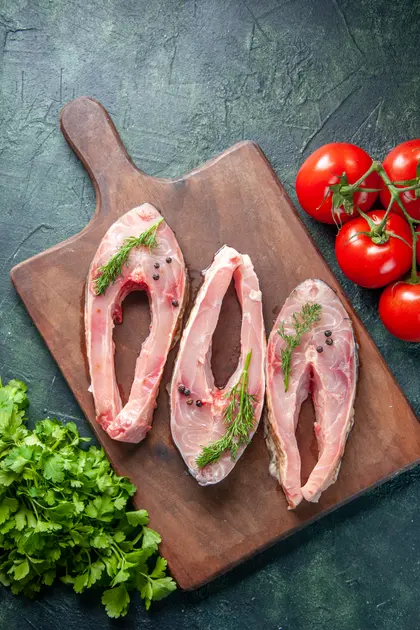 Fresh Fish Preparation — 400-piece jigsaw puzzle
