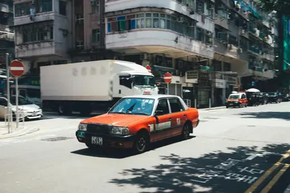 Hong Kong Taxi Ride — 300-piece jigsaw puzzle