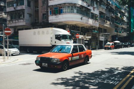 Hong Kong Taxi Ride — 300-piece jigsaw puzzle