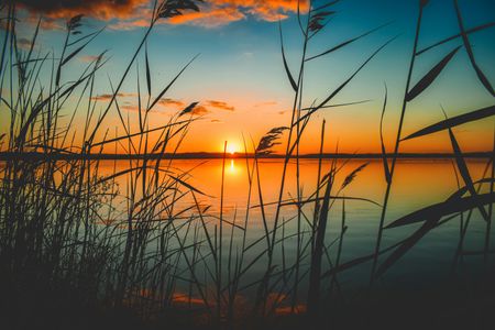 Sunset Serenity — 100-piece jigsaw puzzle