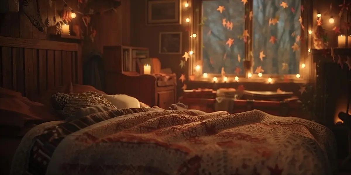 Cozy Autumn Bedroom — 300-piece jigsaw puzzle