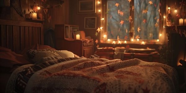 Cozy Autumn Bedroom — 300-piece jigsaw puzzle