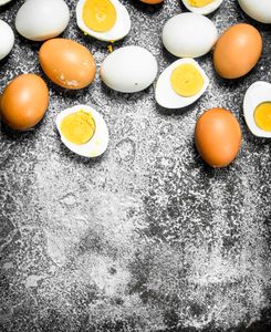 Eggs on Rustic Surface — 300-piece jigsaw puzzle