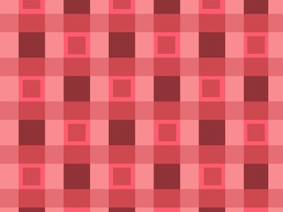 Crimson Checkered Pattern — 64-piece jigsaw puzzle