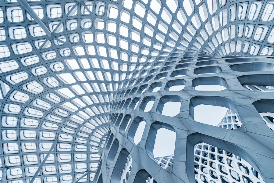 Architectural Web — 64-piece jigsaw puzzle