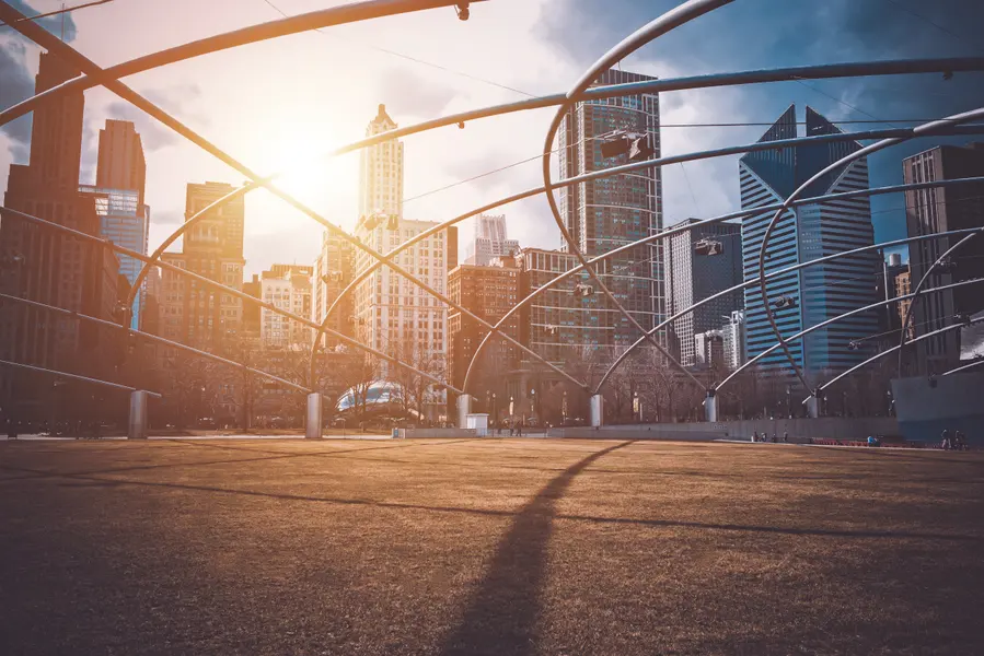 Urban Sunrise Symphony — 300-piece jigsaw puzzle