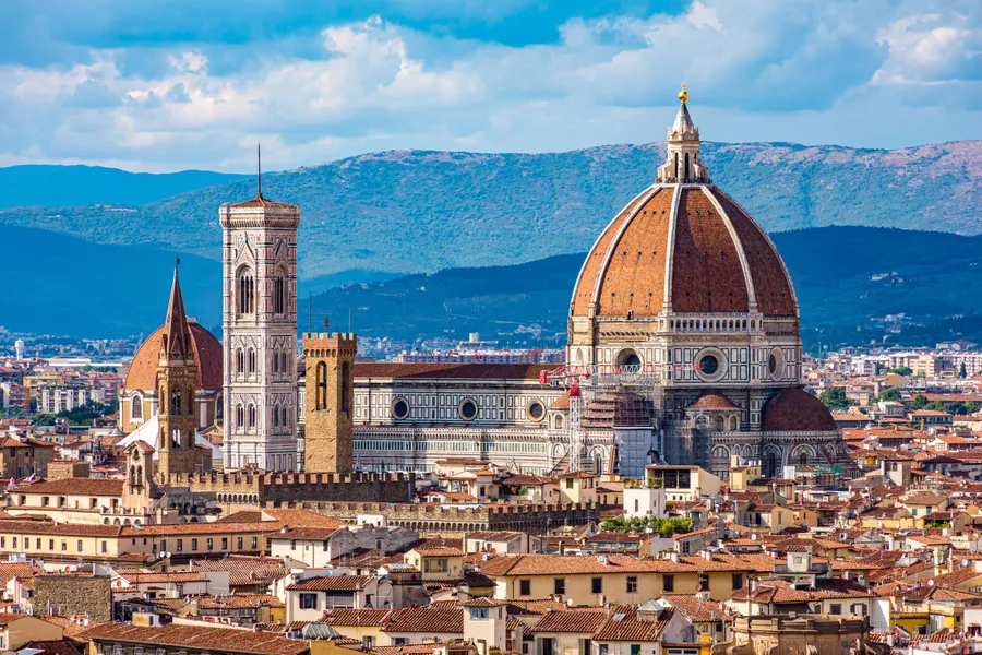 Florence Duomo Panorama — 100-piece jigsaw puzzle