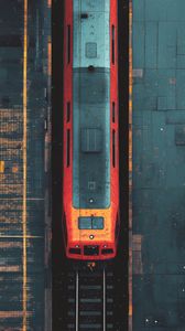 Top View Train — 300-piece jigsaw puzzle