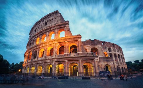 Sunset Over Colosseum — 300-piece jigsaw puzzle