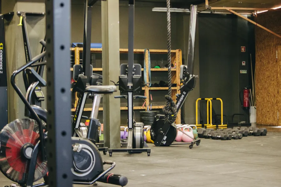 Industrial Gym Space — 400-piece jigsaw puzzle