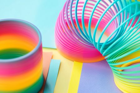 Playful Rainbow Spirals — 200-piece jigsaw puzzle