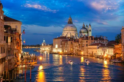 Venetian Evening Glow — 200-piece jigsaw puzzle