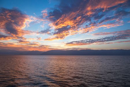 Sky Ablaze at Dusk — 300-piece jigsaw puzzle