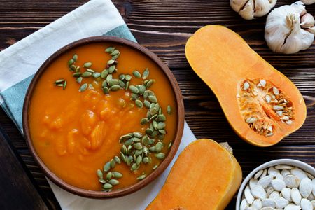 Autumn Pumpkin Soup — 64-piece jigsaw puzzle