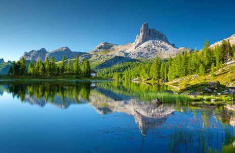Serene Mountain Reflection — 300-piece jigsaw puzzle