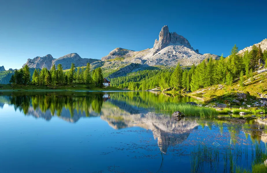 Serene Mountain Reflection — 300-piece jigsaw puzzle