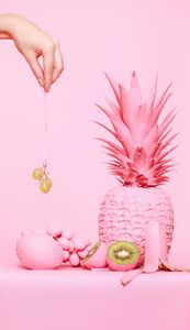 Playful Pink Fruits — 400-piece jigsaw puzzle