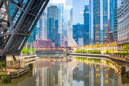 Urban Canal Reflections — 200-piece jigsaw puzzle