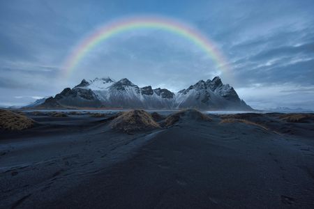Rainbow Over Mountains — 150-piece jigsaw puzzle