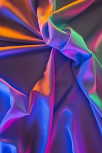 Iridescent Fabric Waves — 300-piece jigsaw puzzle
