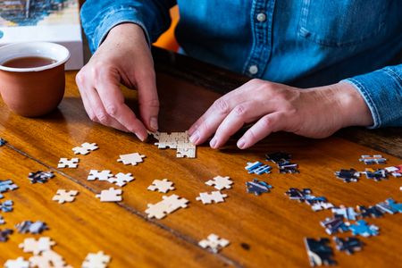Puzzle Piece Harmony — 200-piece jigsaw puzzle