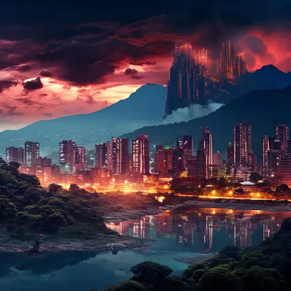 Mystical Cityscape Twilight — 300-piece jigsaw puzzle