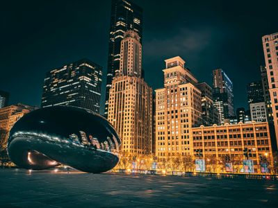 Evening City Reflections — 64-piece jigsaw puzzle