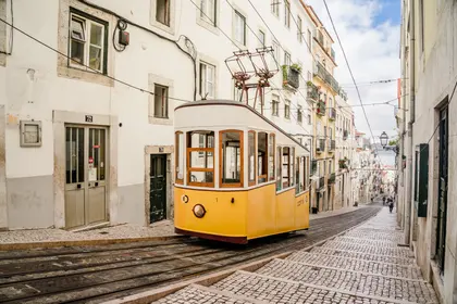 Tram Through Lisbon — 300-piece jigsaw puzzle