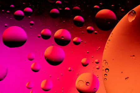 Vibrant Liquid Spheres — 100-piece jigsaw puzzle