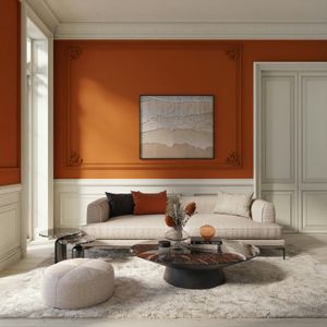Warm Autumn Living Room — 100-piece jigsaw puzzle