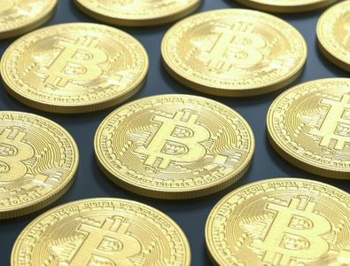 Golden Bitcoins — 64-piece jigsaw puzzle