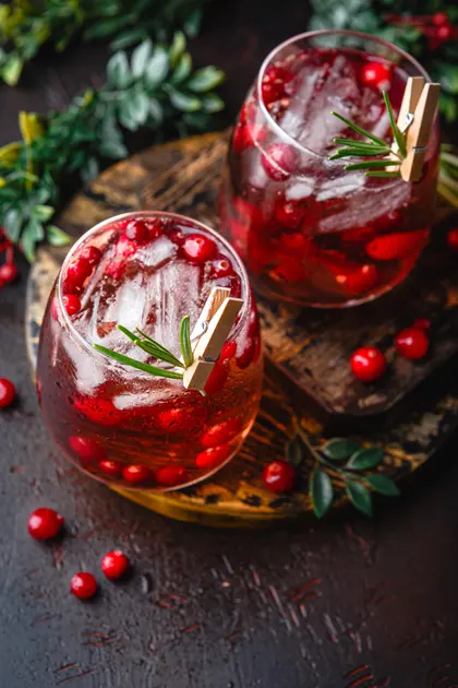 Festive Cranberry Cocktail — 300-piece jigsaw puzzle