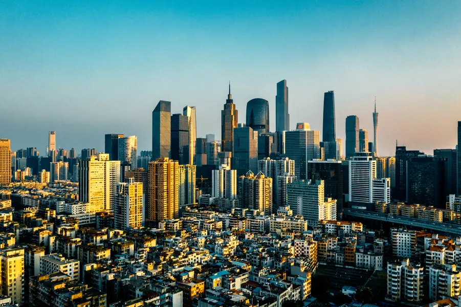 Urban Skyline Glow — 200-piece jigsaw puzzle
