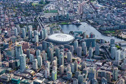 Vancouver Aerial View — 200-piece jigsaw puzzle