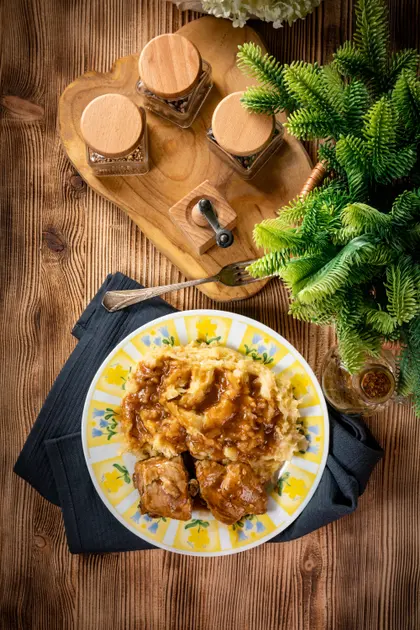 Rustic Comfort Meal — 64-piece jigsaw puzzle