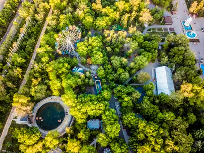 Whimsical Amusement Park — 192-piece jigsaw puzzle