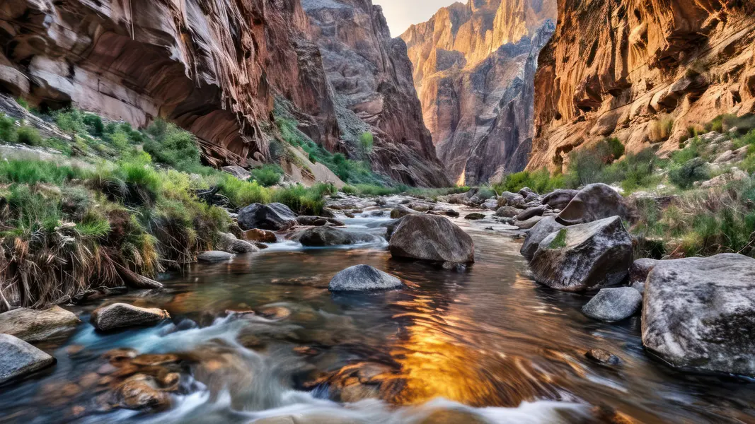 Golden Canyon River — 100-piece jigsaw puzzle