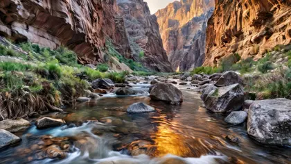 Golden Canyon River — 100-piece jigsaw puzzle