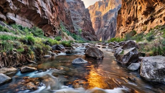 Golden Canyon River — 100-piece jigsaw puzzle