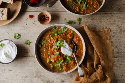 Hearty Lentil Stew — 500-piece jigsaw puzzle