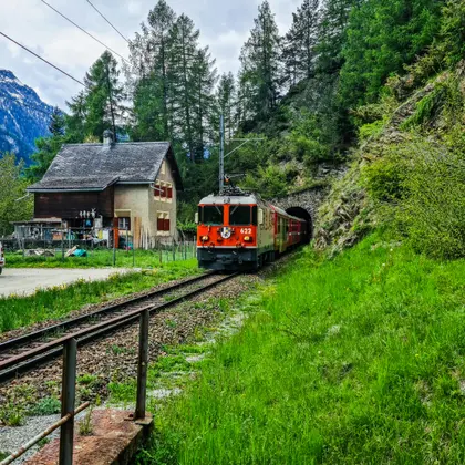Alpine Train Journey — 200-piece jigsaw puzzle