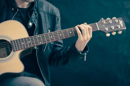 Acoustic Strumming — 500-piece jigsaw puzzle