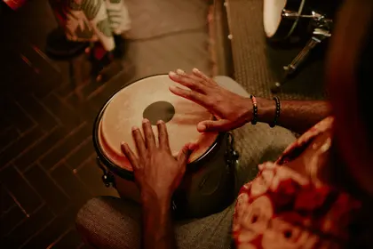 Rhythmic Drum Beats — 300-piece jigsaw puzzle
