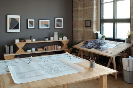Architect's Creative Workspace — 100-piece jigsaw puzzle