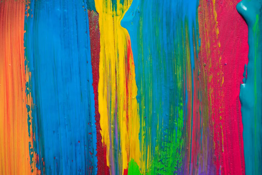 Vibrant Color Streaks — 300-piece jigsaw puzzle