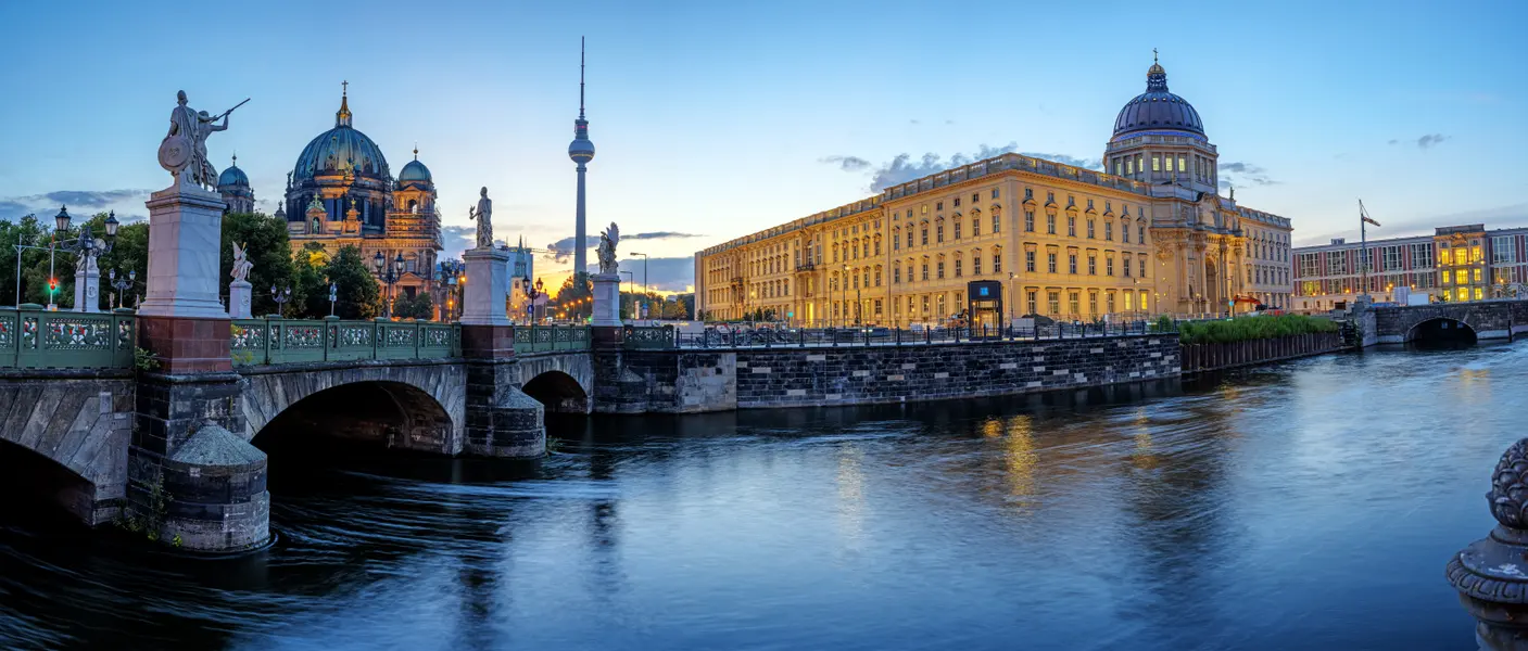 Berlin Twilight Panorama — 100-piece jigsaw puzzle